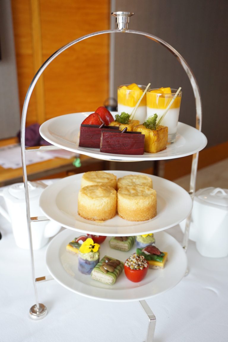 Healthy Eats Vegan afternoon tea set at Four Seasons Hong Kong